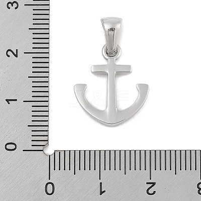 304 Stainless Steel Micro Pave Cubic Zirconia Pendants STAS-D112-03P-09-1