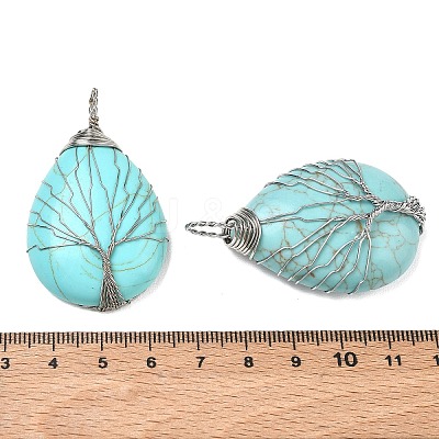 Natural Quartz Crystal Big Pendants G-G956-A09-A-FF-1