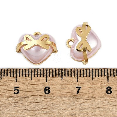 304 Stainless Steel Resin Charms STAS-L290-23G-1