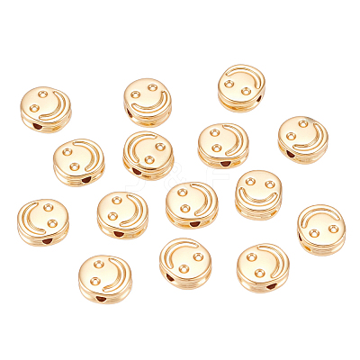 15Pcs Brass Beads SMFA-UN0001-01-1