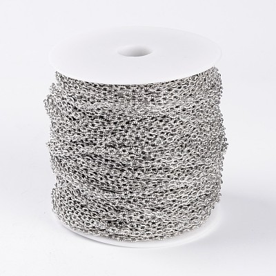 Nickel Free Iron Textured Cable Chains CHT104Y-N-1