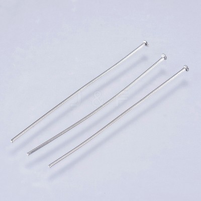 Tarnish Resistant 304 Stainless Steel Flat Head Pins STAS-F145-07P-0.6x35mm-1
