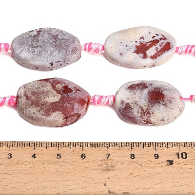 Natural Fire Crackle Agate Beads Strands GG-CBAE0EB-04B-1