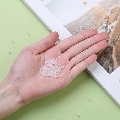 Round Transparent Acrylic Beads PL704-1