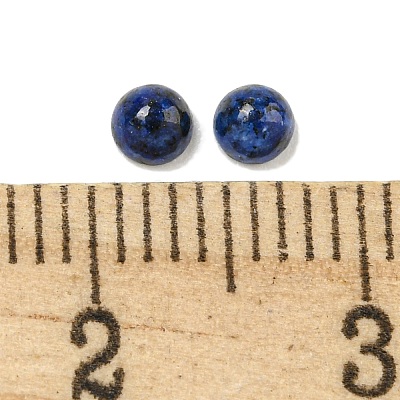 Dyed Natural Lapis Lazuli Cabochons G-Q173-01A-12-1