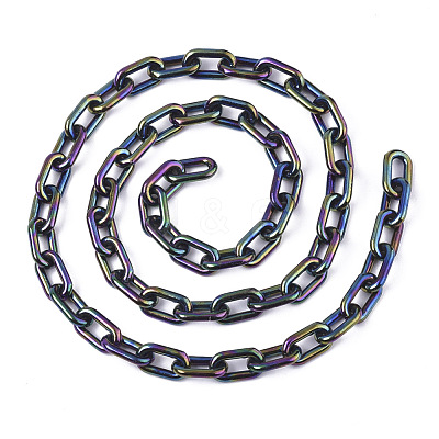 Acrylic Opaque Cable Chains X-PACR-N009-002-1