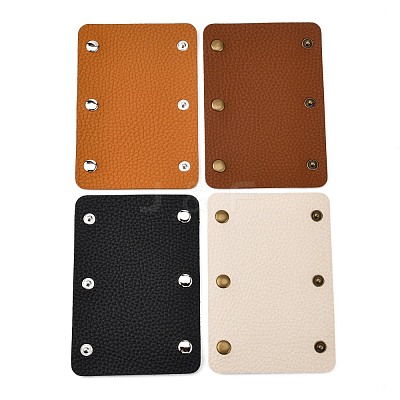 8Pcs 4 Colors PU Leather Handle Protector Strap Covers DIY-PH0006-69-1