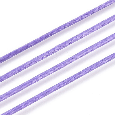 Waxed Polyester Cord YC-WH0006-19-1