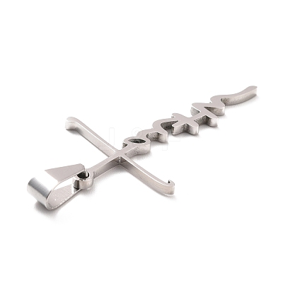 Non-Tarnish 304 Stainless Steel Pendants STAS-D179-13P-1