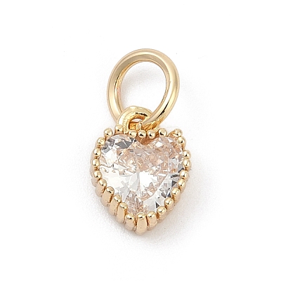 Brass Micro Pave Cubic Zirconia Pendants LS-KK-H204-01KCG-05-1