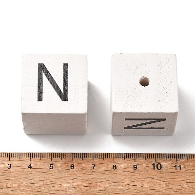 Wood European Beads LS-WOOD-I014-02N-1