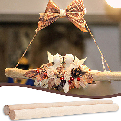 Wooden Sticks AJEW-WH0475-80-1