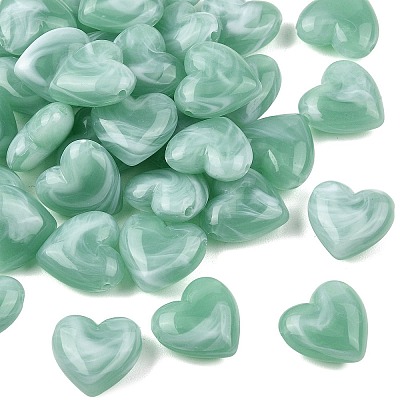 Opaque Acrylic Beads OACR-Z036-01A-01-1