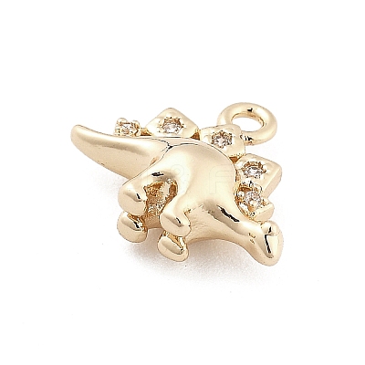 Brass Micro Pave Cubic Zirconia Pendants LS-KK-M306-06G-09-1