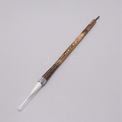 Bamboo Chinese Calligraphy Brushes AJEW-WH0237-52A-1