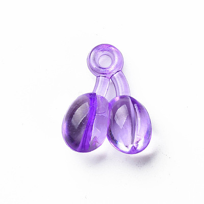 Transparent Acrylic Pendants MACR-N013-037-A01-1