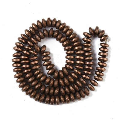 Electroplated Synthetic Non-magnetic Hematite Beads Strands G-E618-08D-1
