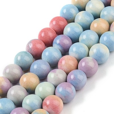 Natural Rainbow Alashan Agate Beads Strands G-G806-04-10mm-01-1