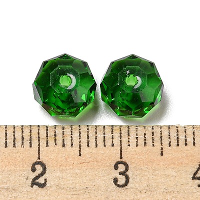 Transparent K9 Glass Beads GLAA-E048-01-19-1