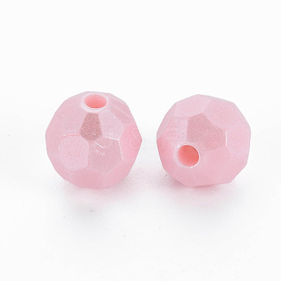 Opaque Acrylic Beads MACR-S373-69-A02-1