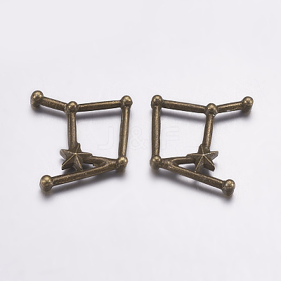 Alloy Cabochons PALLOY-L204-05AB-1