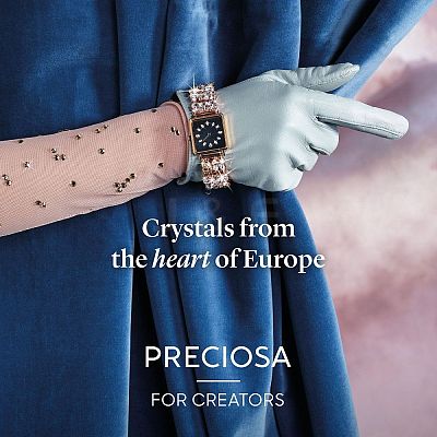 Preciosa® MAXIMA Crystal Sew-On Cups X-PRC-SC10-60010-S-1
