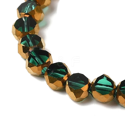 Electroplate Glass Beads Strands X-EGLA-P061-01B-06-1
