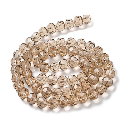Transparent Glass Bead Strands X-GLAA-G013-10mm-90-1