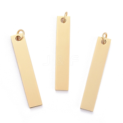 Ion Plating(IP) 304 Stainless Steel Pendants STAS-I311-14B-G-1