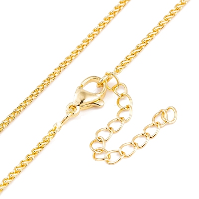 Butterfly Rack Plating Brass Pendant Necklaces NJEW-S423-01G-1