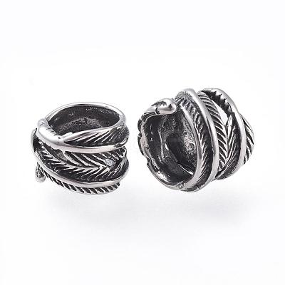 304 Stainless Steel Beads STAS-G153-17AS-1