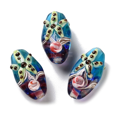 Handmade Lampwork Beads LAMP-G137-D06-1