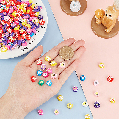 300Pcs Handmade Polymer Clay Cabochons CLAY-PH0001-49-1