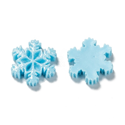Opaque Resin Cabochons X-CRES-P016-B01-1