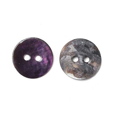 2-Hole Mother of Pearl Buttons BSHE-G029-08-1