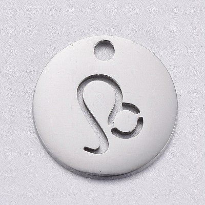 Non-Tarnish 304 Stainless Steel Charms LS-STAS-F246-01A-1
