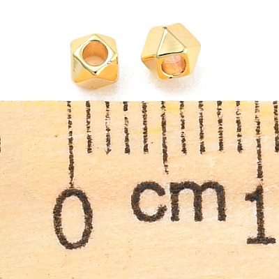 Brass Beads KK-E046-63G-01-1