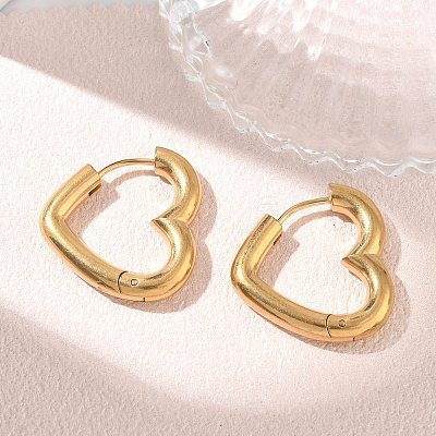 304 Stainless Steel Hoop Earrings SA-CBA46AF-26G-03-1