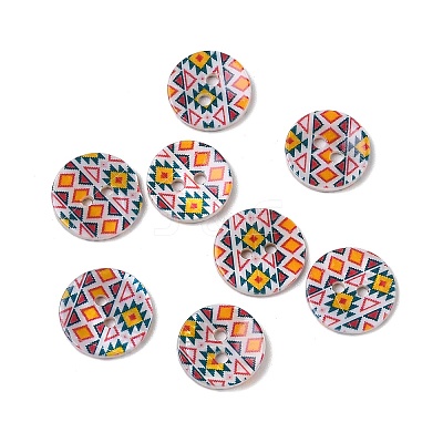 2-Hole Freshwater Shell Buttons SHEL-A004-01B-1