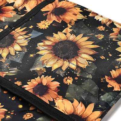 (Defective Closeout Sale: Centerline Asymmetry)Polyester Multilayer Book Cover AJEW-XCP0002-78B-1