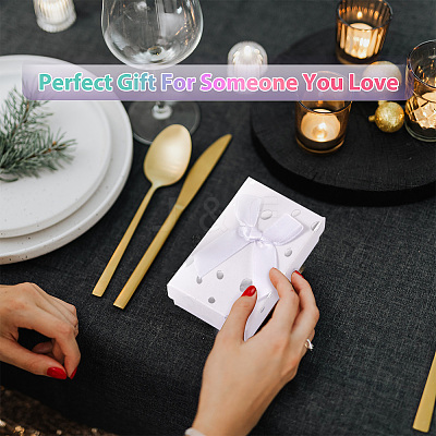 Polka Dot Pattern Cardboard Jewelry Packaging Boxes CON-TAC0011-04B-03-1