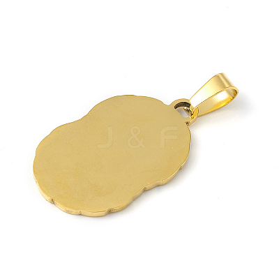 201 Stainless Steel Pendants LS-STAS-C072-01G-1