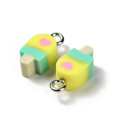 Handmade Polymer Clay Charms CLAY-H007-01C-1