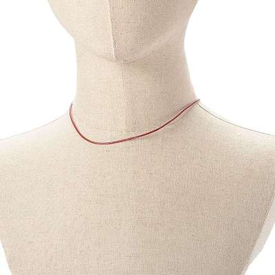 Cowhide Leather Choker Necklaces X-NJEW-JN03598-01-1