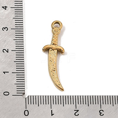 304 Stainless Steel Pendants SA-CBA0563-04G-1