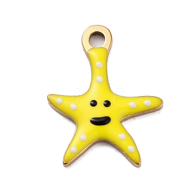 Ion Plating(IP) 201 Stainless Steel Charms STAS-A101-01C-01G-1