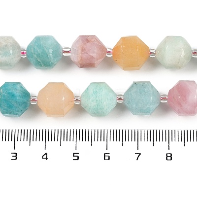 Natural Amazonite & Kunzite & Aventurine Beads Strands G-O201B-149H-1