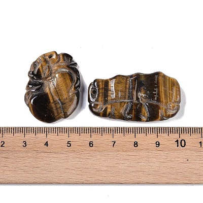Natural Tiger Eye Pendant G-Q164-07-1