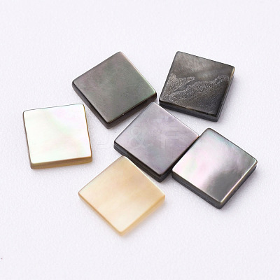Black Lip Shell Cabochons X-SHEL-T007-27C-1