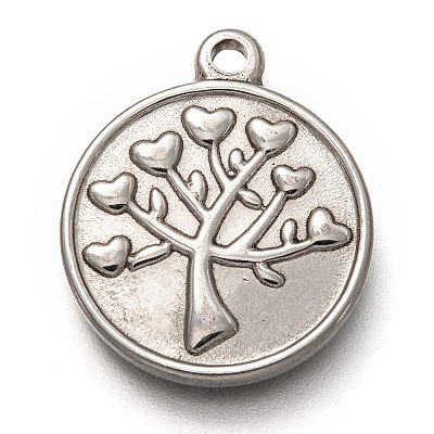Non-Tarnish 304 Stainless Steel Pendants LS-STAS-I170-40P-1